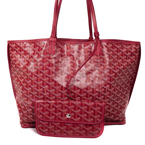 goyard red bag for sale